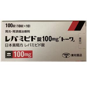 Rebamipide瑞巴派特片100mg「東和」:100粒