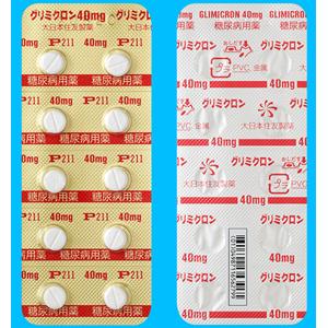 Glimicron格列齐特40mg:100片
