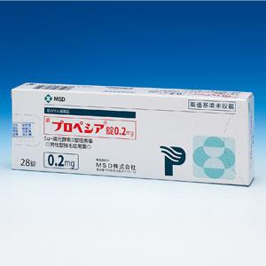 Propecia非那雄胺片0.2mg:28粒