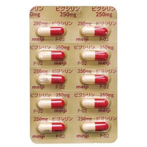 Viccillin氨苄西林 胶囊250mg:100片