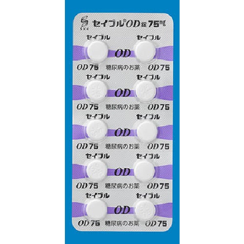 Seibule米格列醇OD口崩片75mg:100片