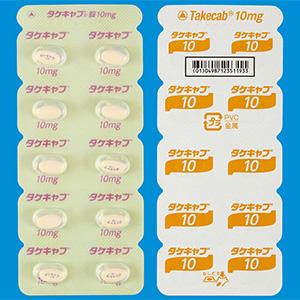 Takecab富马酸沃诺拉赞片10mg:50片