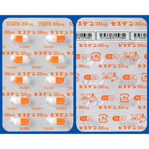 Sesden噻哌溴铵 胶囊30mg:100粒