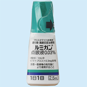 Lumigan比马前列素滴眼液0.03%:2.5ml
