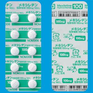 Mexiletine Hydrochloride盐酸美西律100mg「KCC」:100片