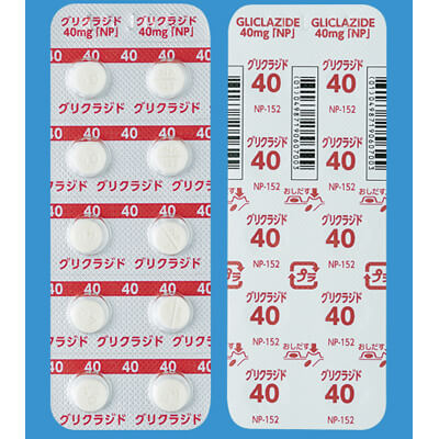 Gliclazide格列齐特40mg【NP】:100片