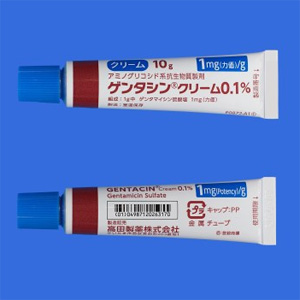 Gentacin庆大霉素硫酸盐 乳膏 0.1%:10g×10支