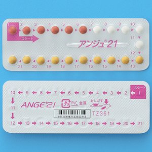 Ange口服避孕药21:1板
