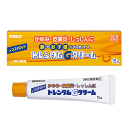 佐藤SATO Trentham-G儿童可用湿疹皮炎止痒乳膏:15g【2類】