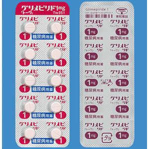Glimepiride格列美脲片1mg「東和」:100片