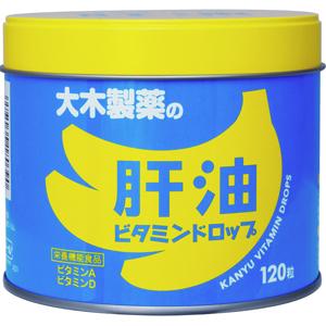 大木 肝油维生素软糖 香蕉口味:120粒