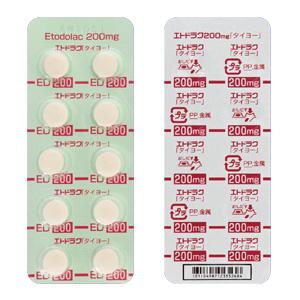 Etodolac依托度酸片200mg「TAIYO」:100片【劇】