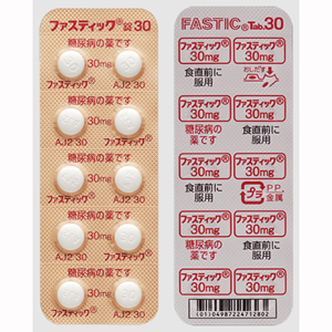 Fastic那格列奈片30:100片