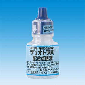 Duotrav曲伏前列素/马来酸噻吗洛尔复合滴眼液:2.5ml×5支