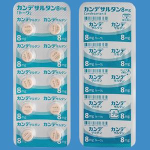 Candesartan坎地沙坦酯片8mg「東和」 :100片