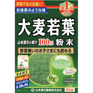 山本汉方 大麦若葉 粉末100% 计量型:85g