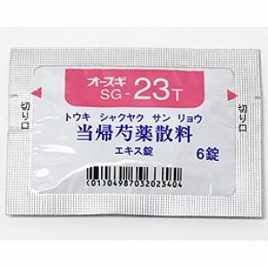 当归芍药散精华片(SG-23T):6片x84包(28日分)【大杉】