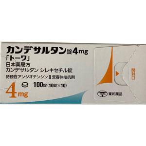Candesartan坎地沙坦酯片4mg「東和」 :100片