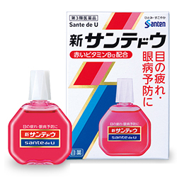 参天制药 New Sante de U alfa缓解疲劳改善眼药水:12ml【3類】