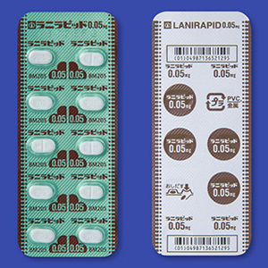 Lanirapid甲基地高辛0.05mg:100粒