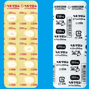 Hemocuron三苄糖苷胶囊200mg:100粒