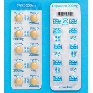 Depakene丙戊酸片200mg:100片