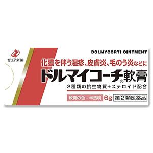 泽利亚制药 Dolmycorti湿疹皮炎毛囊炎软膏:6g【2類】