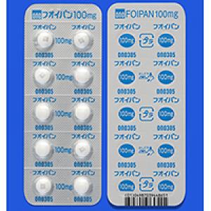 Foipan甲磺酸卡莫他片100mg:100片