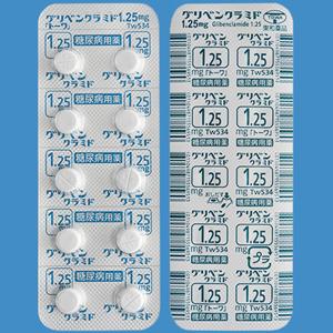 Glibenclamide格列本脲片1.25mg「東和」:100片