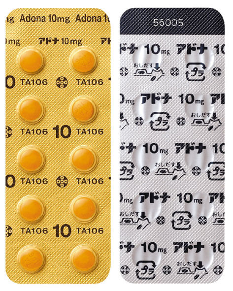 Adona卡络磺钠片10mg:100片