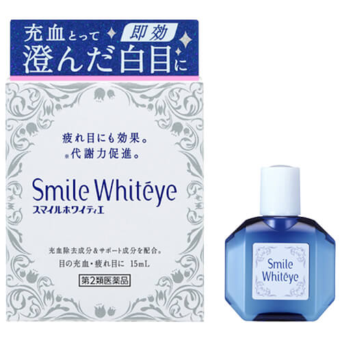 狮王LION Smile白色缓解疲劳促进代谢 眼药水:15ml【2類】