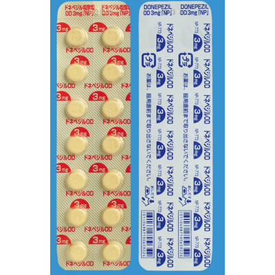 Donepezil盐酸多奈哌齐OD口崩片3mg「NP」:28片