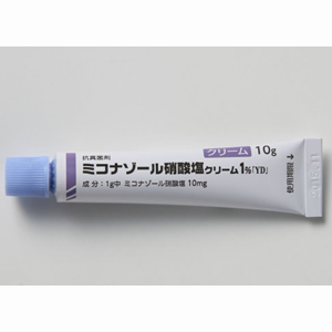 Miconazole nitrate硝酸咪康唑乳膏1%「YD」:10g×10支
