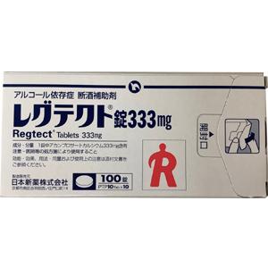 Regtect阿坎酸钙肠溶片333mg:100片 戒酒药 抑制饮酒欲望 戒酒
