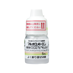 Fluorometholone(氟米龙)氟甲酮悬浮液滴眼液0.02%「千寿」:5ml×10支