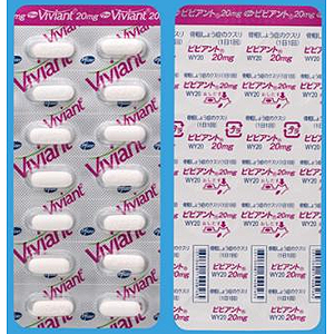 Viviant醋酸巴多昔芬片20mg:100粒