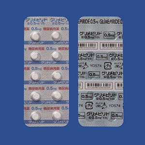 Glimepiride格列美脲片0.5mg「YD」:100片