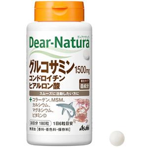 朝日Asahi 氨基葡萄糖+软骨素+透明质酸180粒