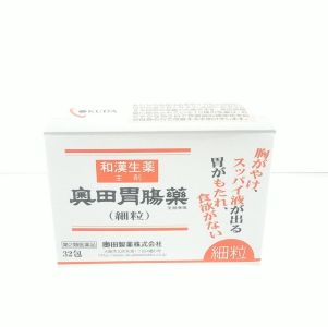 日本 奥田肠胃药-细粒:32包【2類】