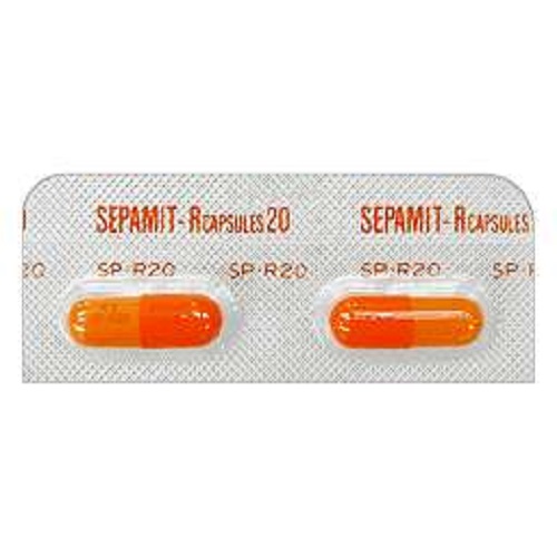 Sepamit-R硝苯地平胶囊20mg:100粒