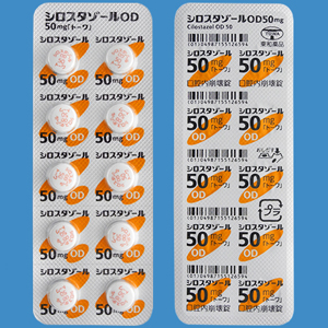 Cilostazol西洛他唑OD口崩片50mg「東和」:100片