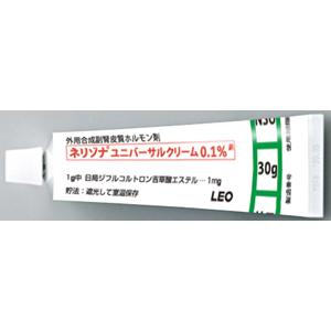 Nerisona universal双氟可龙戊酸酯乳膏0.1%::30g×10支【劇】