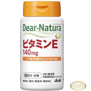 朝日Asahi Dear-Natura维生素E:60粒