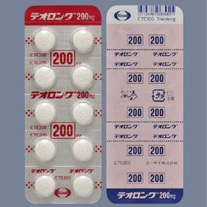 Theolong茶碱缓释片200mg:100片