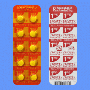 Pitavastatin Calcium匹伐他汀钙片1mg:100片「日医工」