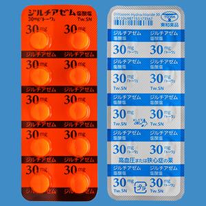 Diltiazem盐酸地尔硫卓缓释片30mg「東和」:100片