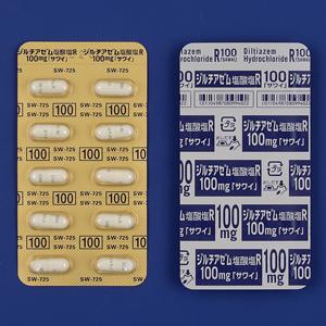 Diltiazem盐酸地尔硫卓R胶囊100mg「沢井」:100片