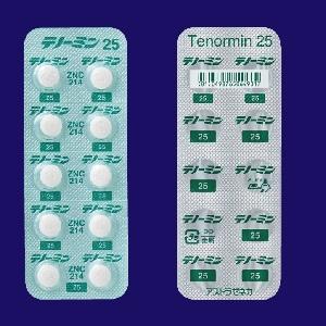 Tenormin阿替洛尔25:100片