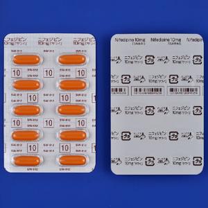 Nifedipine硝苯地平胶囊10mg「沢井」:100粒