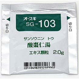 大杉 酸枣仁汤精华颗粒 G(SG-103):84包(28日分)